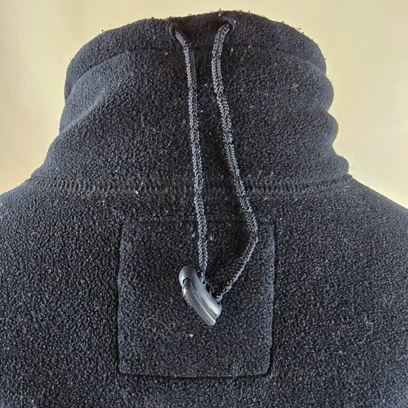 Vintage Abercrombie Fitch Vest Mens XL Blue Green Fleece Zip 90s Y2K Outdoors - Picture 8 of 11